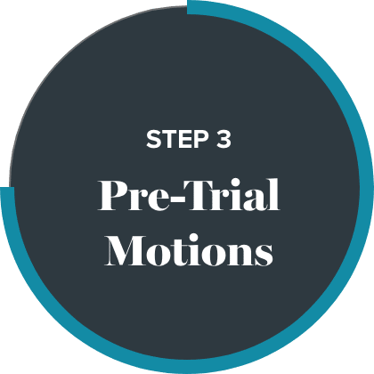 Step 3: Pre-Trial Motions